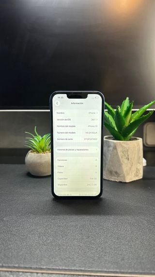 iPhone 13 256GB • 100% Batería • Impoluto • Azul