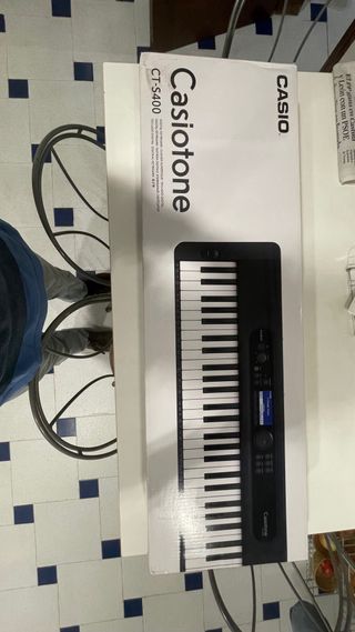 Casio CT-S400 con soporte Casiotone Teclado