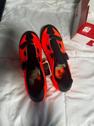 Botas Ciclismo Naranja Talla 43