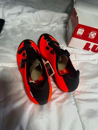 Botas Ciclismo Naranja Talla 43