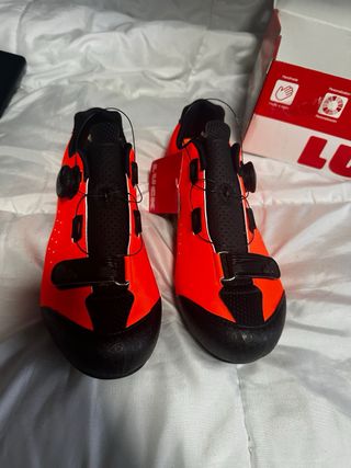 Botas Ciclismo Naranja Talla 43