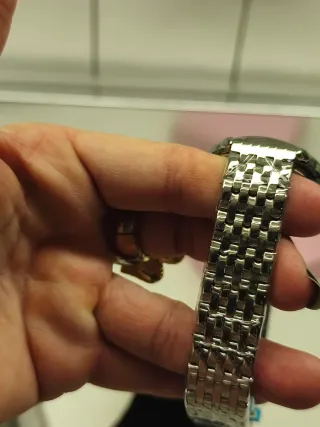 Reloj Tous Plata Osito Negro