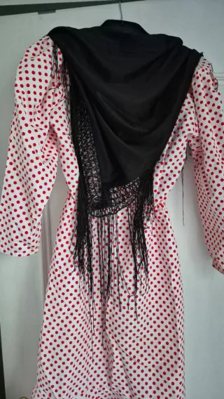 Disfraz Madrileña Talla 7-9 años