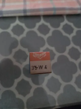 Válvula 35w4/hy90 radio antigua de valvulas