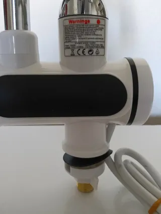 Grifo Calentador Agua Eléctrico Instantáneo 3000w