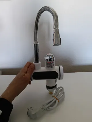 Grifo Calentador Agua Eléctrico Instantáneo 3000w