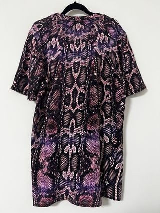 Vestito Roberto Cavalli Stampa Pitone Tg S