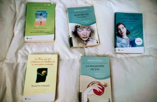 Lote de libros de Rosetta Forner