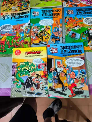 Comics Mortadelo y filemon.