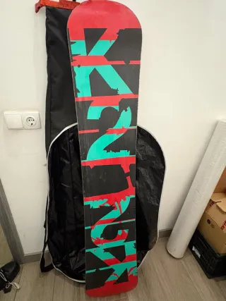 Tabla Snowboard K2 con Funda