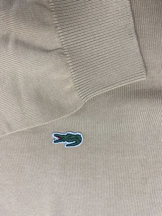 Maglia Lacoste Girocollo Beige Taglia L