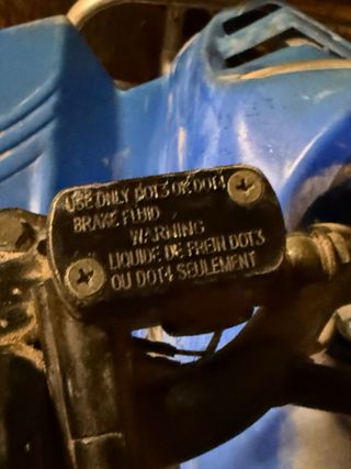 Quad infantil 50cc azul