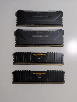 Corsair Vengeance RGB Pro y LPX DDR4