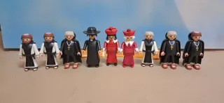 Playmobil lote Monjes y Curas