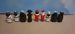 Playmobil lote Monjes y Curas