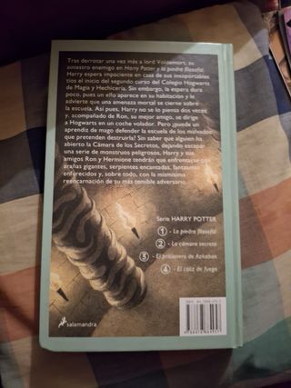 Libros de Harry Potter tapa dura- Salamandra