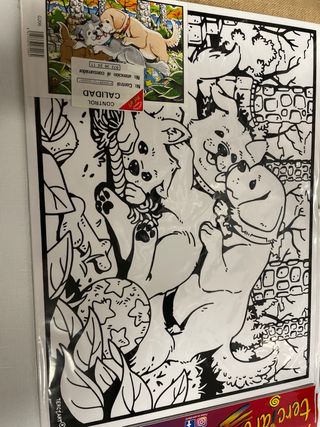 Lote 3 laminas grandes Terciart. Perros