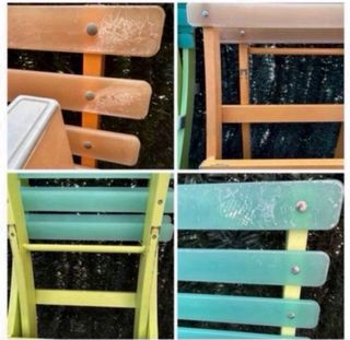 Juego Sillas Exterior y Cojines.  Precio por las 2