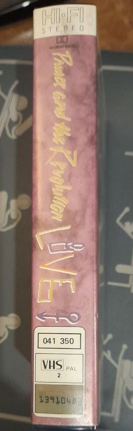 Prince & The Revolution Live VHS Ed. Spagna Hi-Fi