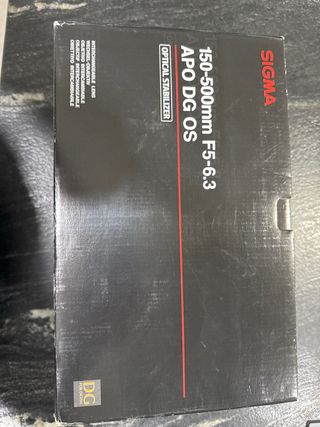 Sigma 150-500mm F5-6,3 APO DG OS Teleobjetivo