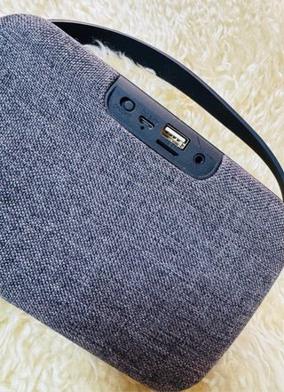 Radio portátil Trevi gris