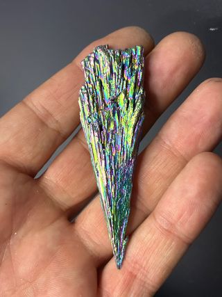 Cianita Aqua Aura Arcoíris