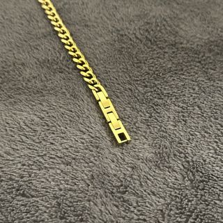 Pulsera Cubana Oro Laminado 18K Hombre