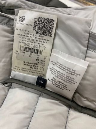 Giubbino Colmar con cappuccio grigio