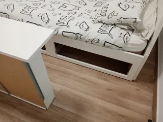 Cama nido Ikea Flekke blanca