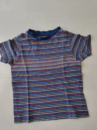 Maglietta bambino 3-4 anni righe blu