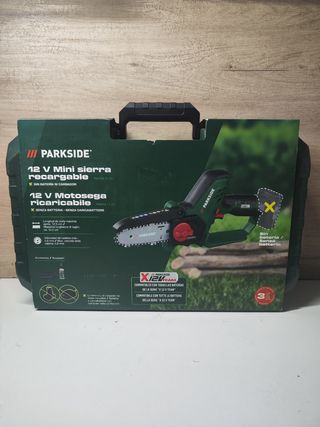Mini motosierra PARKSIDE 12V + Maletín