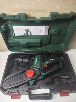 Mini motosierra PARKSIDE 12V + Maletín