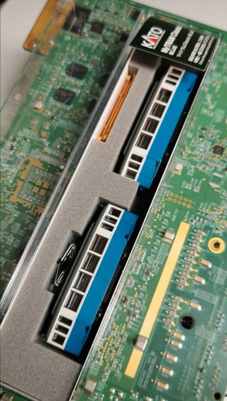 N Tramvia Blau KATO tranvía maqueta tren eléctrico