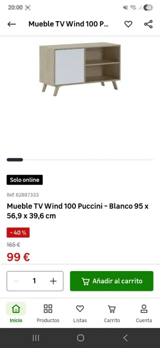 Mueble aparador moderno Elegance Line.