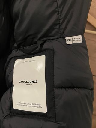 Chaqueta Jack & Jones XXL Negra