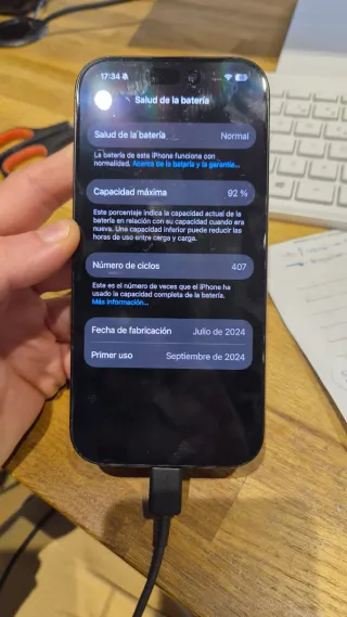 iPhone 16 Pro 256GB Negro