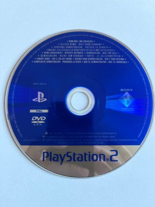 Lote Demo PS2 Sony PlayStation 2