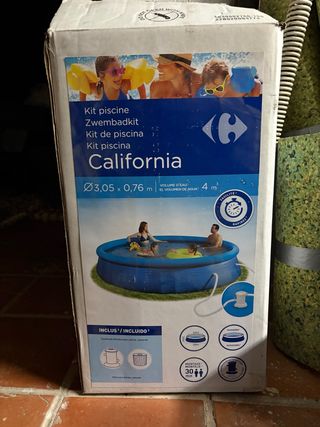Piscina Tubular Carrefour California 3.05m x 0’76