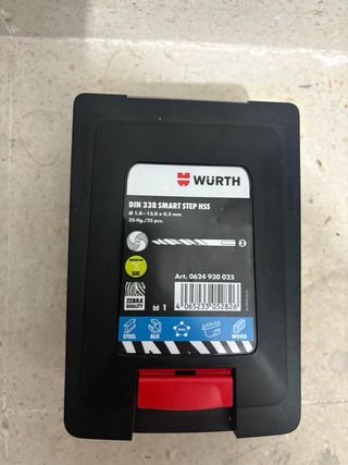 Juego Brocas WURTH de todo tipo