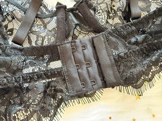 Sujetador encaje negro