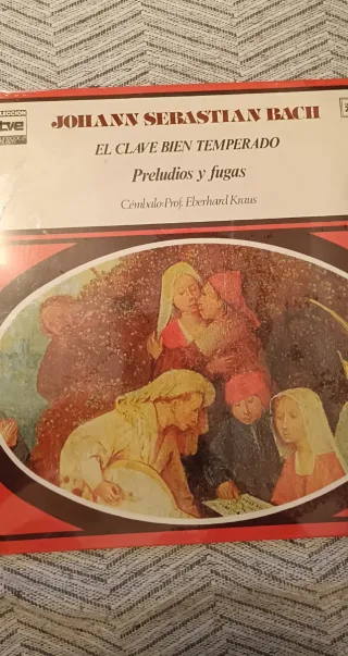 Vinilo Johann Sebastian Bach - Preludios y Fugas
