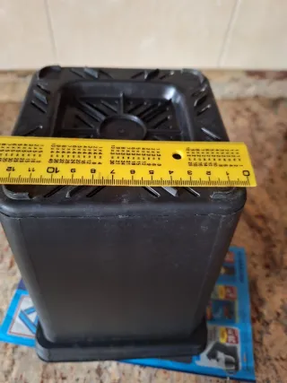 Maceta de plástico negra (25x20 cm)