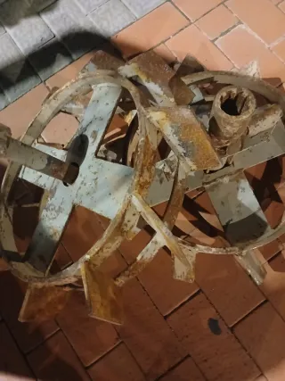 Ruedas metálicas para motocultor