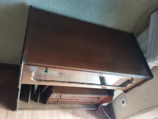 REGALO, Organizador de madera marrón