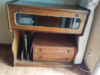 REGALO, Organizador de madera marrón