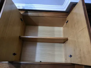 Mueble puente de madera