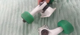 Ruedas de monopatín verdes Ospray