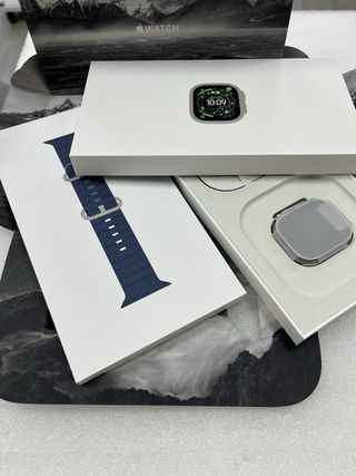 Apple Watch Ultra 49mm Gris/Azul Marino