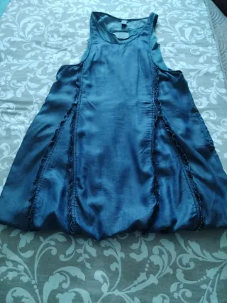 Vestido vaquero sin mangas