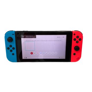 CONSOLA NINTENDO SWITCH ROJA Y AZUL NEON